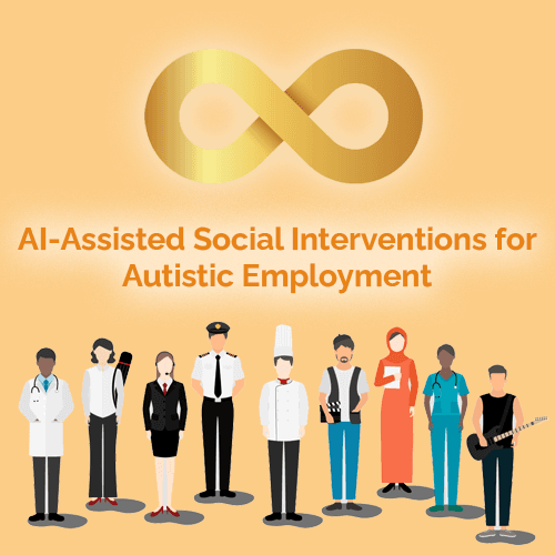AI-Assisted Social Interventions for Autistic Employment